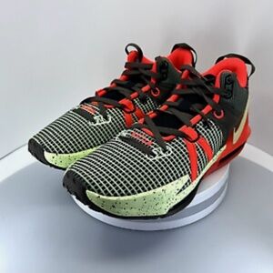 Nike LeBron Witness 7 Men's Size 10.5 Alligator Volt Crimson